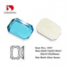 DZ 1017 Octagon Shape Flat beck Stone Glass Stone DZ 1017 Octagon Shape Flat beck Stone Glass Stone